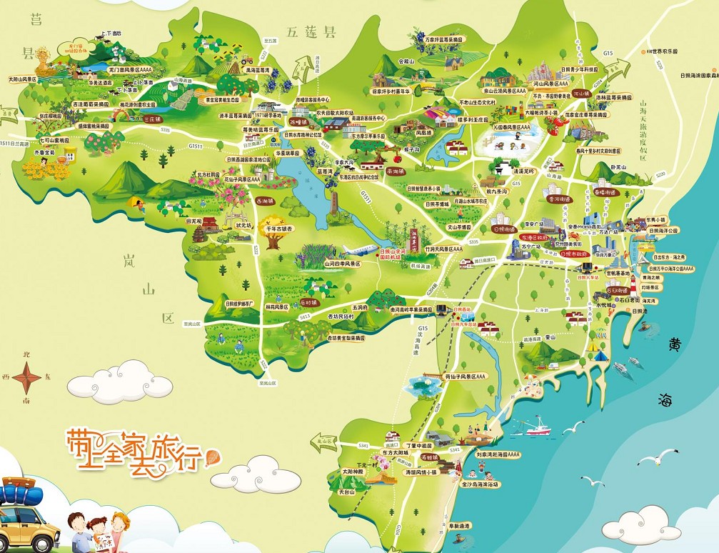 凤阳景区使用手绘地图给景区能带来什么好处？